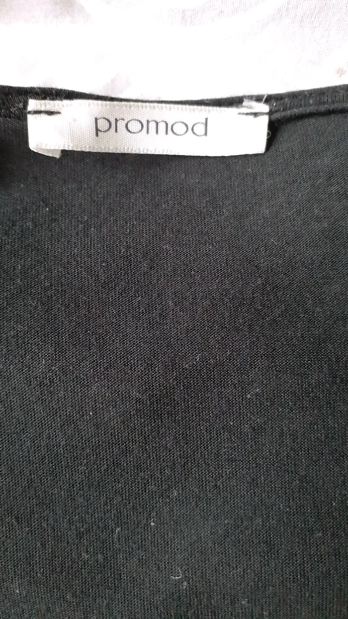 Tee shirt bi matière - photo numéro 3
