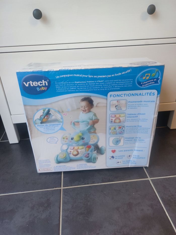 Trotteur elephanteau VTech - photo numéro 2