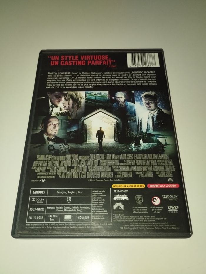 DVD Shutter Island - photo numéro 2