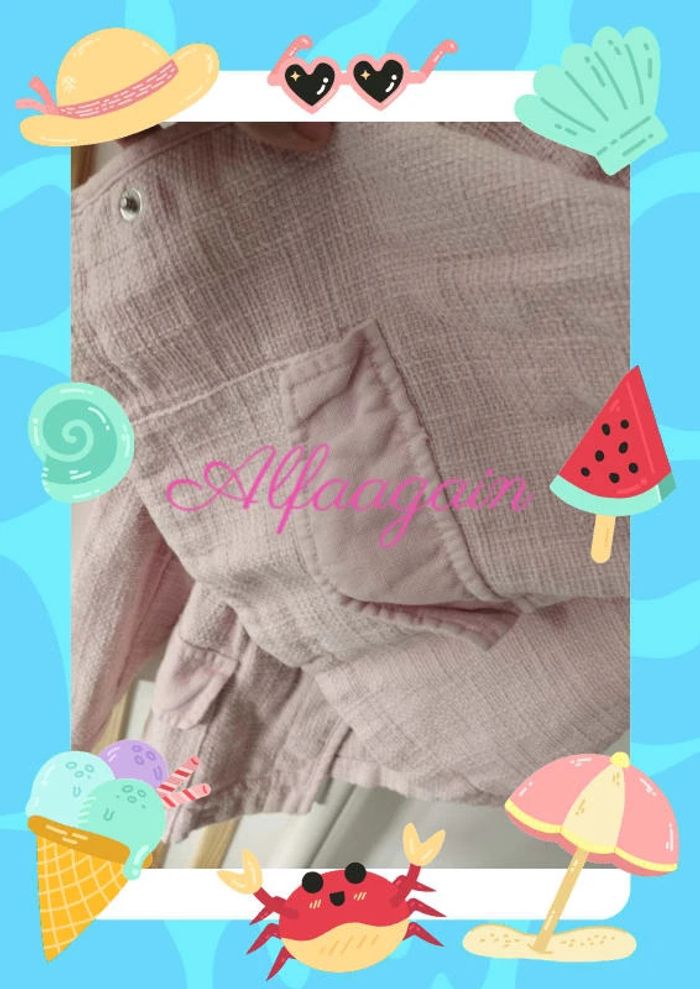 Veste rose Zara 6/7ans - photo numéro 6