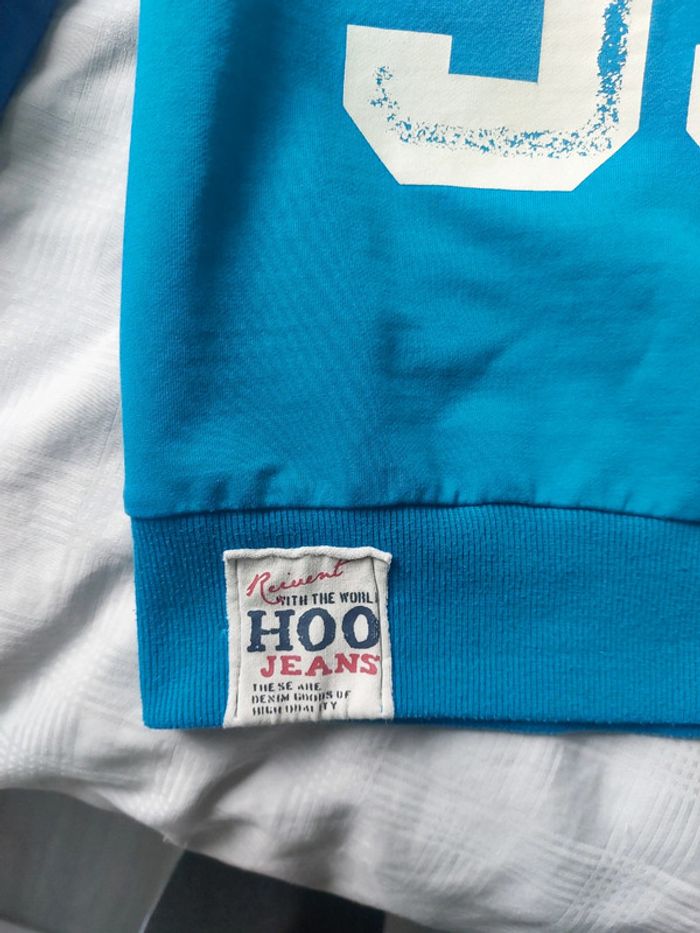 Sweat Hoo Jeans taille 6/ 7 ans (120 cm) - photo numéro 3