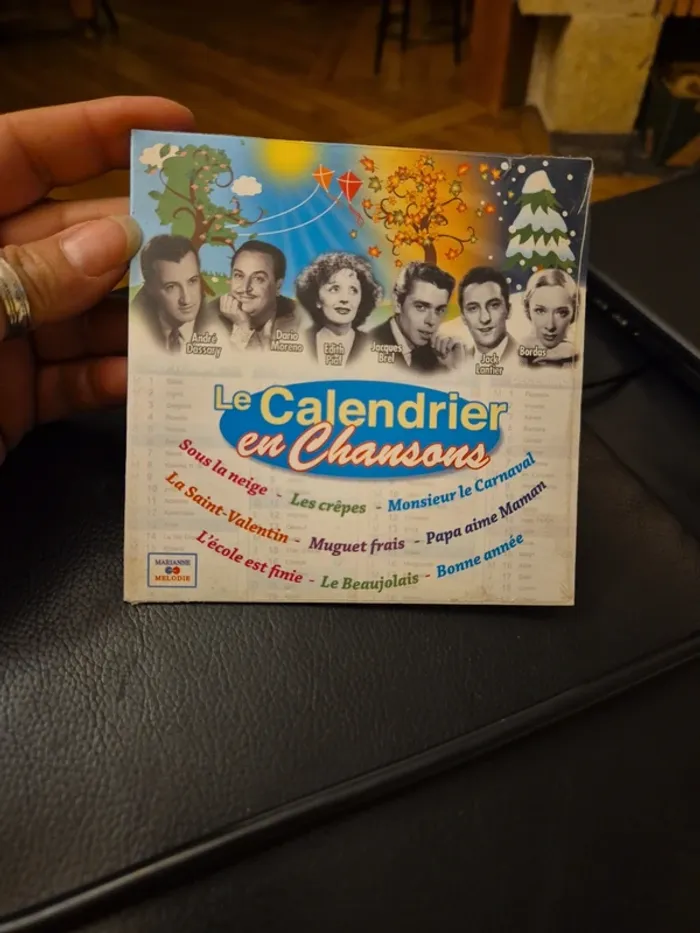 CD le calendrier en chansons