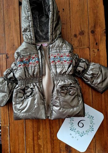 Doudoune fille 6 mois