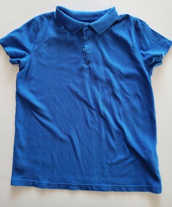 Polo bleu 10 ans