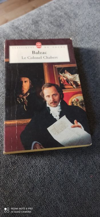 Livre le colonel chabert