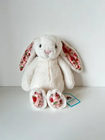 Blossom cream bunny berry Jellycat