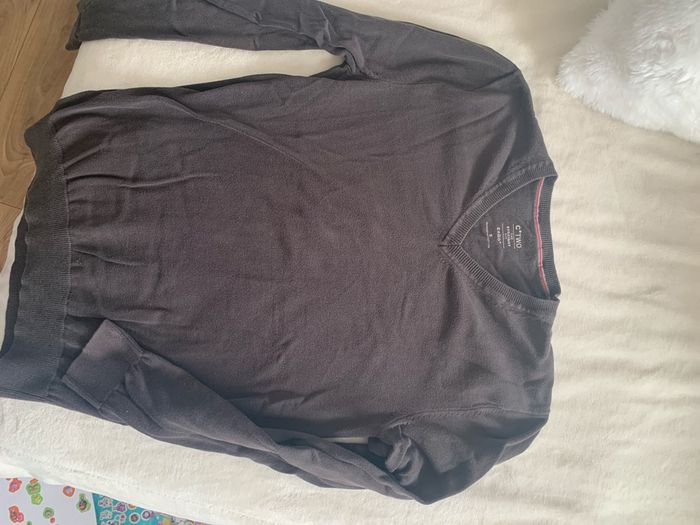 Pull marron Celio - photo numéro 2