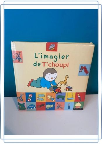 Livre l’imagier de tchoupi
