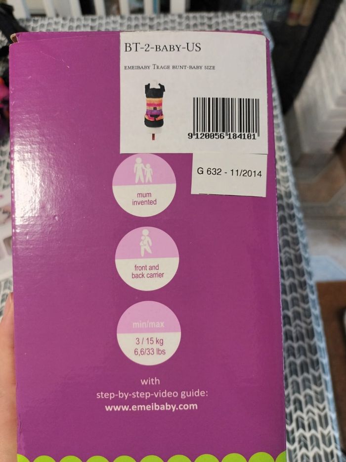 Porte bébé Emeibaby - photo numéro 6