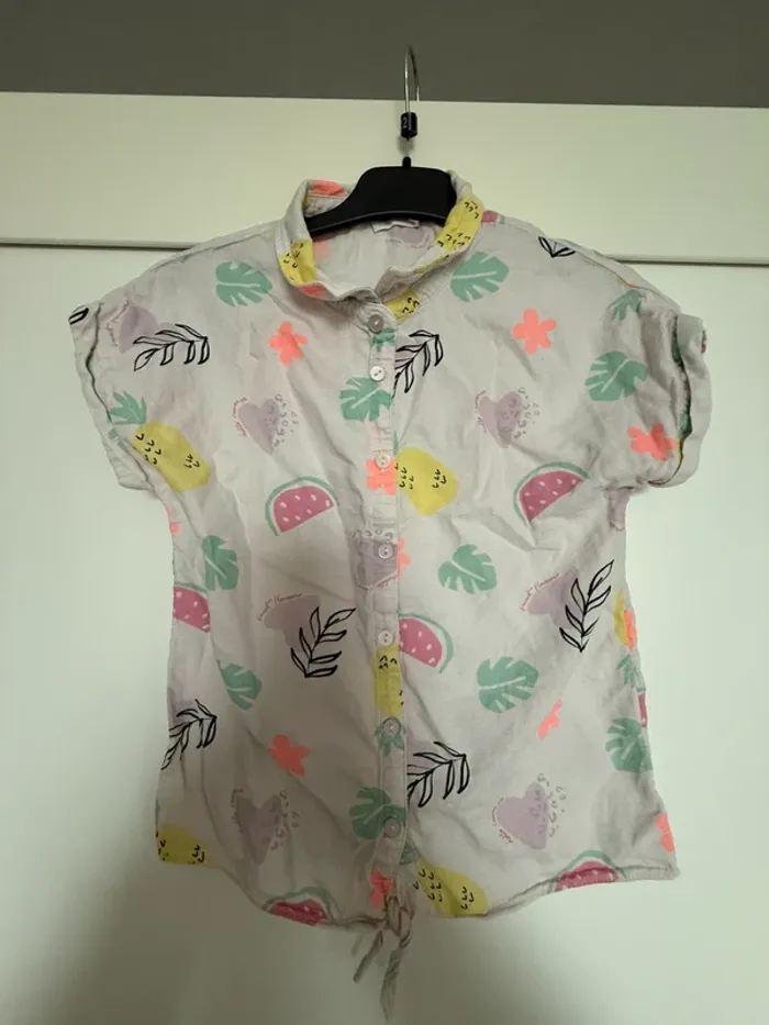 Chemise manches courtes