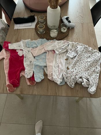 Lot pyjama 1 mois
