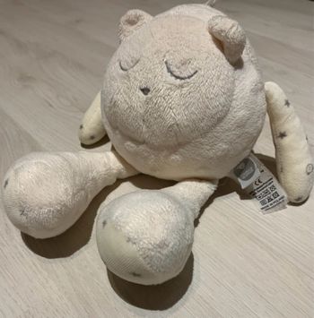 Peluche doudou bruit blanc 