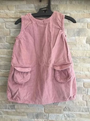 Robe chasuble velours buvard TEX 12M