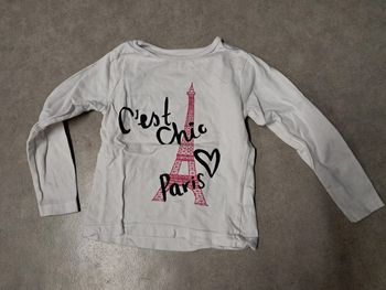 haut tee shirt manches longues fille 4 ans orchestra