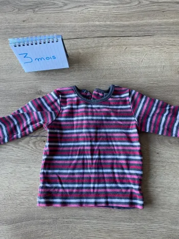 T-shirt manches longues - 3 mois