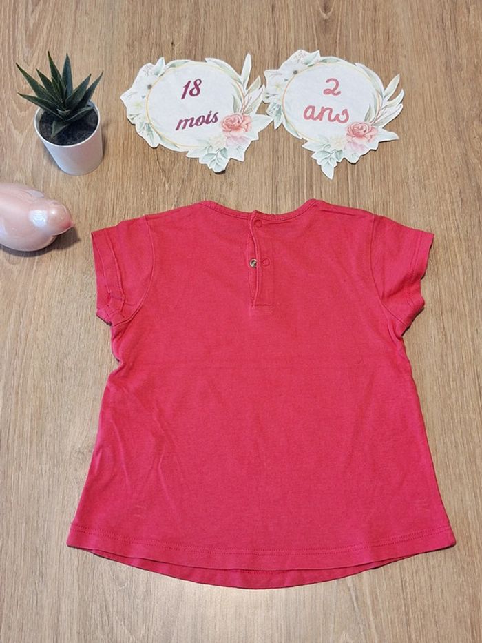 T-shirt fushia - photo numéro 3