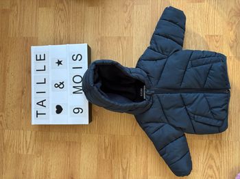 Manteau bleu