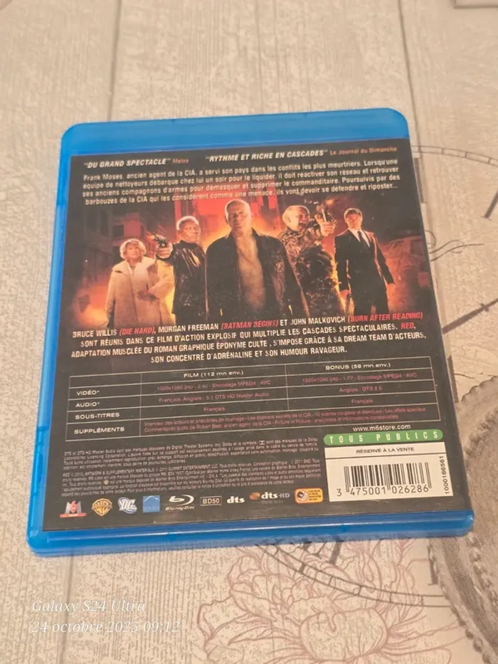 DVD Blu-ray disc Red - photo numéro 2