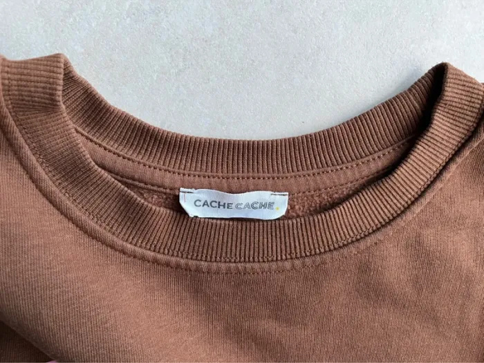 Pull marron - photo numéro 3
