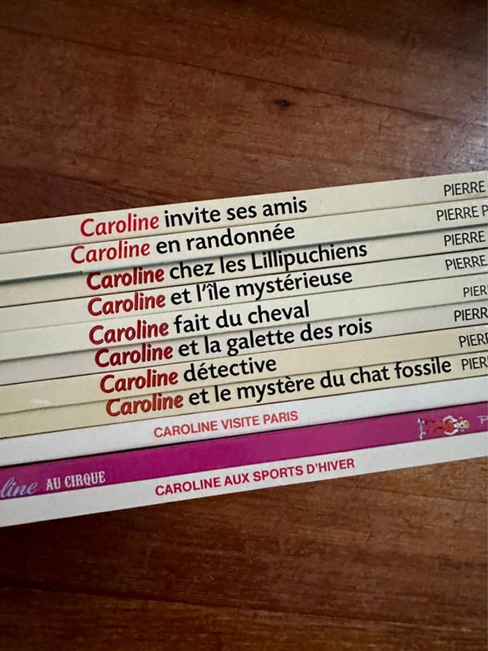 Lot de 11 albums vintage Caroline livres Pierre Probst collection Hachette jeunesse bd - photo numéro 5