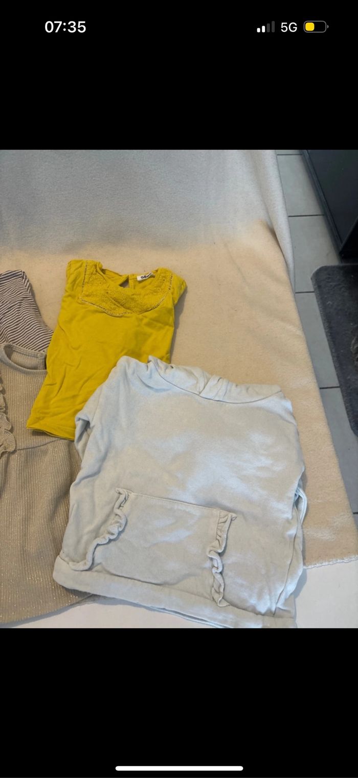 Lot de t shirt longue manche et pulls - photo numéro 4