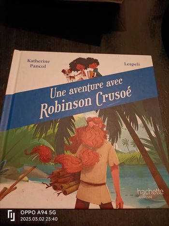 Une aventure avec Robinson Crusoé