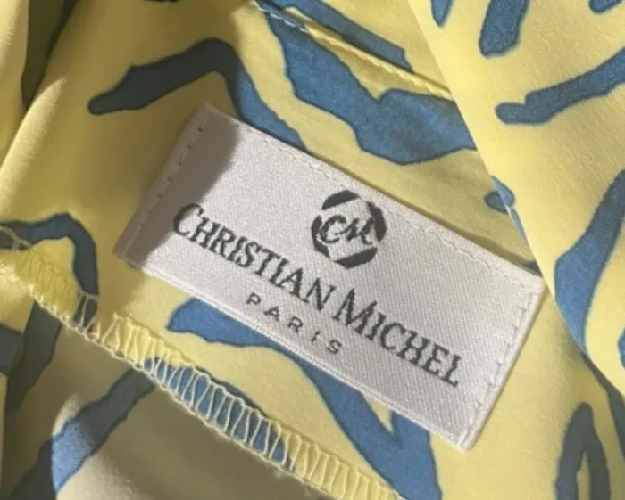 Ensemble deux pièces jupe et chemise Christian Michel Paris taille 46/48 - photo numéro 6