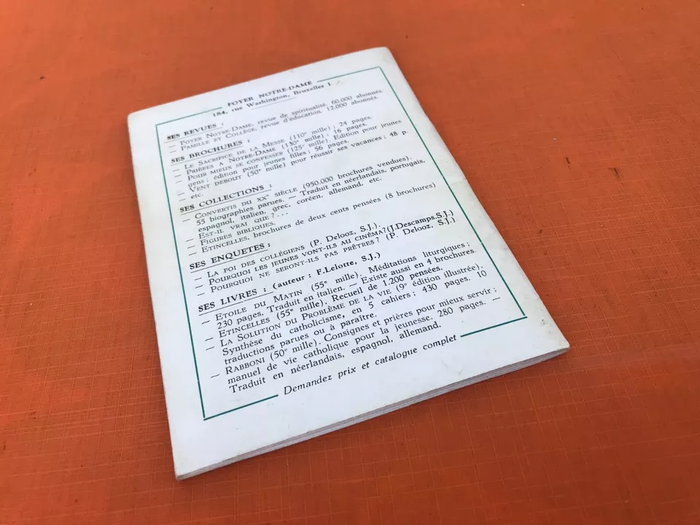 Brochure Fernand Lelotte S.J Pour mieux se confesser ! (1957) - photo numéro 4