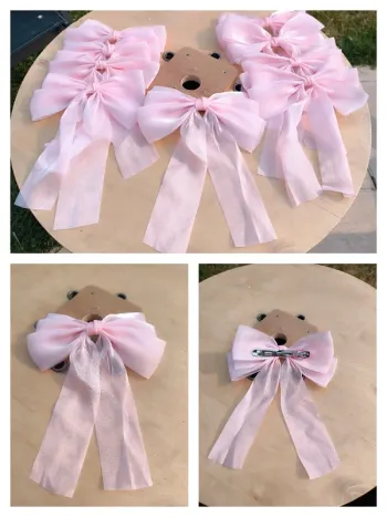 Nœuds rose