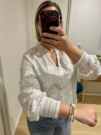 Chemisier blanc 