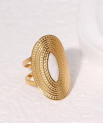 Bague acier inoxydable réglable