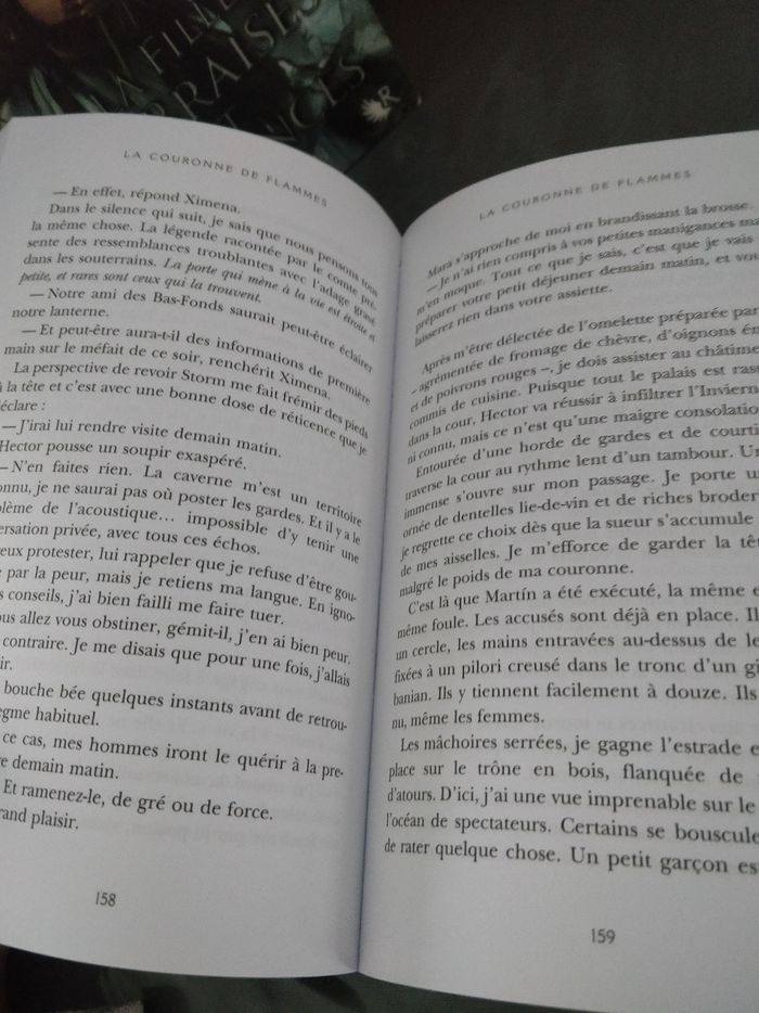 Livres Trilogie une fille de Braise et de ronces. - photo numéro 4