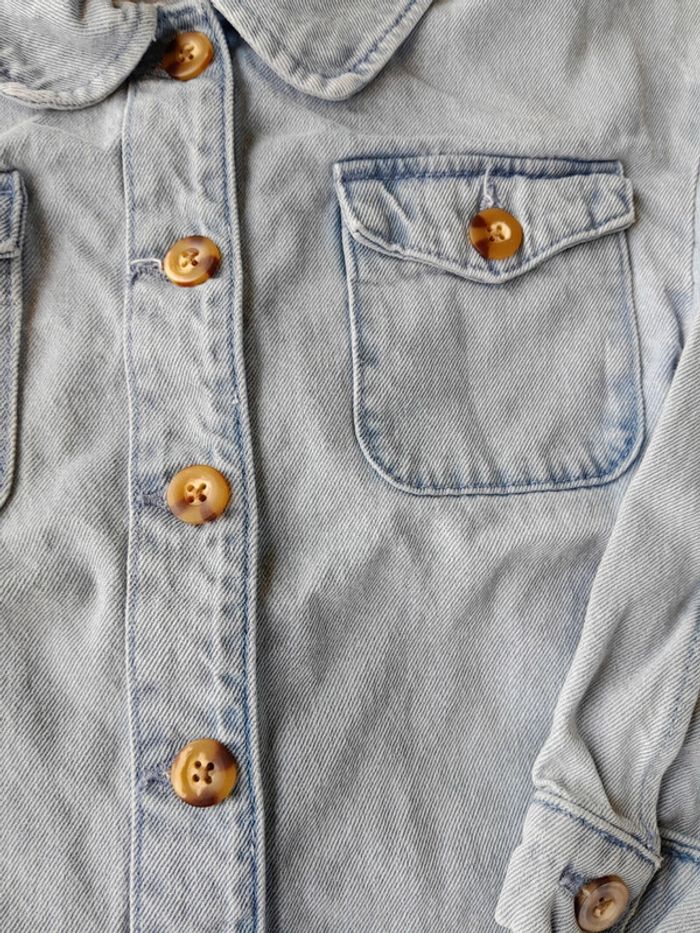 Veste en jeans fille - photo numéro 2