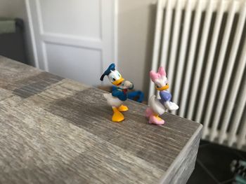 Figurine mini Donald et daisy