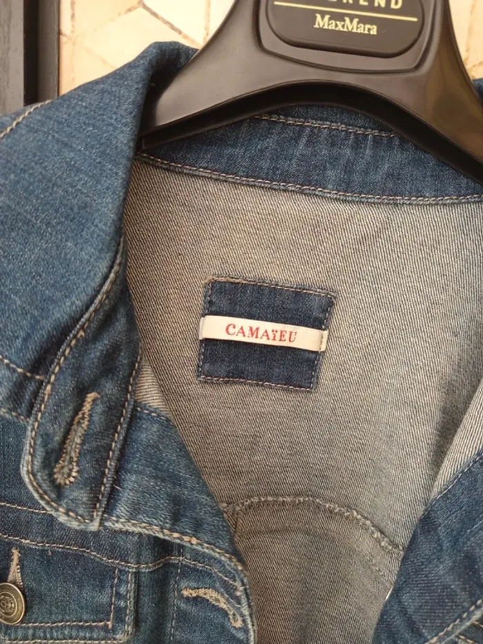 Veste en jean camaïeu t42 - photo numéro 9