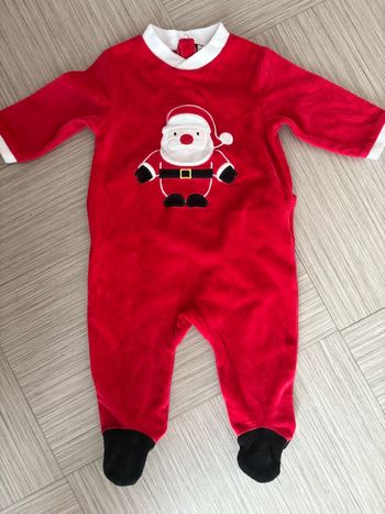 Pyjama bébé Noël 6 mois