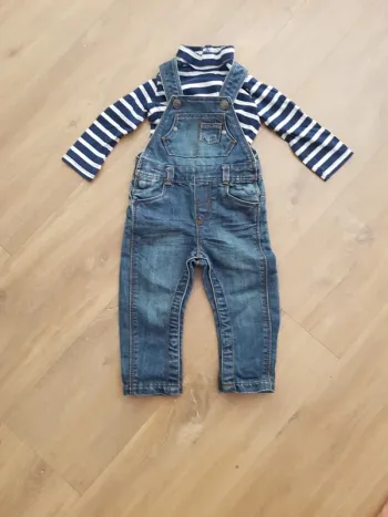 Ensemble salopette TAO 9 mois