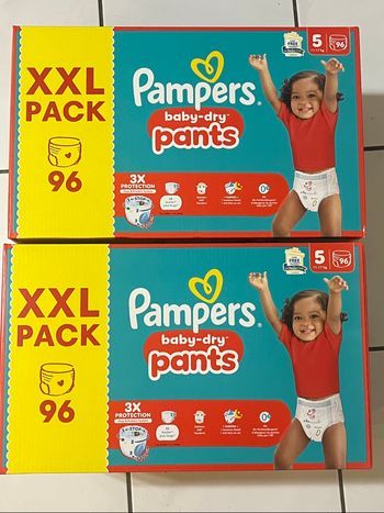 Lot couche pants taille 5 Pampers baby dry