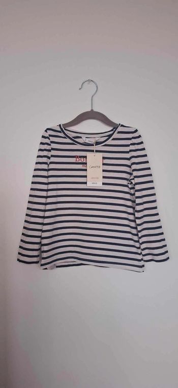 Marinière manches longues - Mango - Taille 5/6 ans
