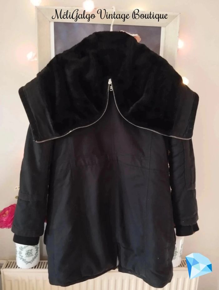 💞Parka Noire Doublée Fausse Fourrure Zadig & Voltaire T36/38💞 - photo numéro 14