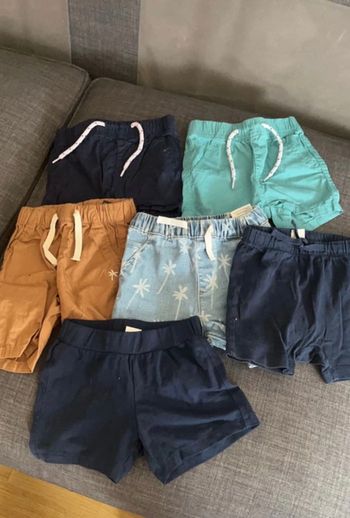 Lot de 6 shorts
