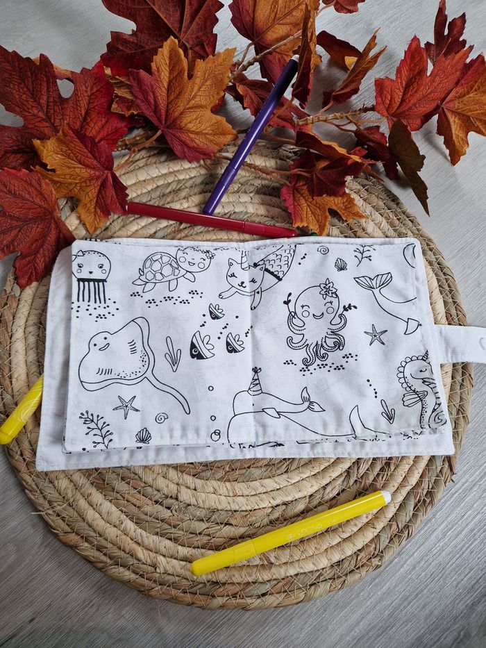 Livre de Coloriage Lavable