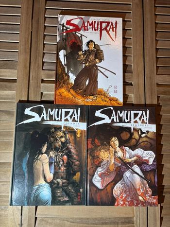 Lot 3 Bd Samurai Légendes Tome 1 et 2 et Samurai tome 1