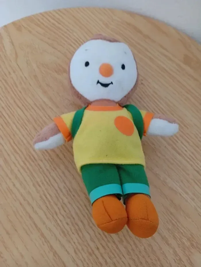 Peluche pilou 17cm l'ami de T'choupi dessin animé tchoupi et doudou
