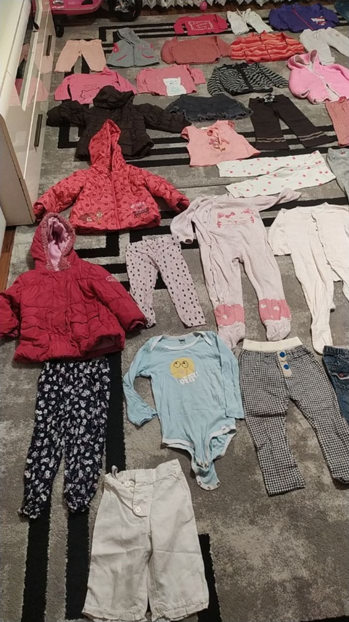 Lot vêtements pour fille - photo numéro 2