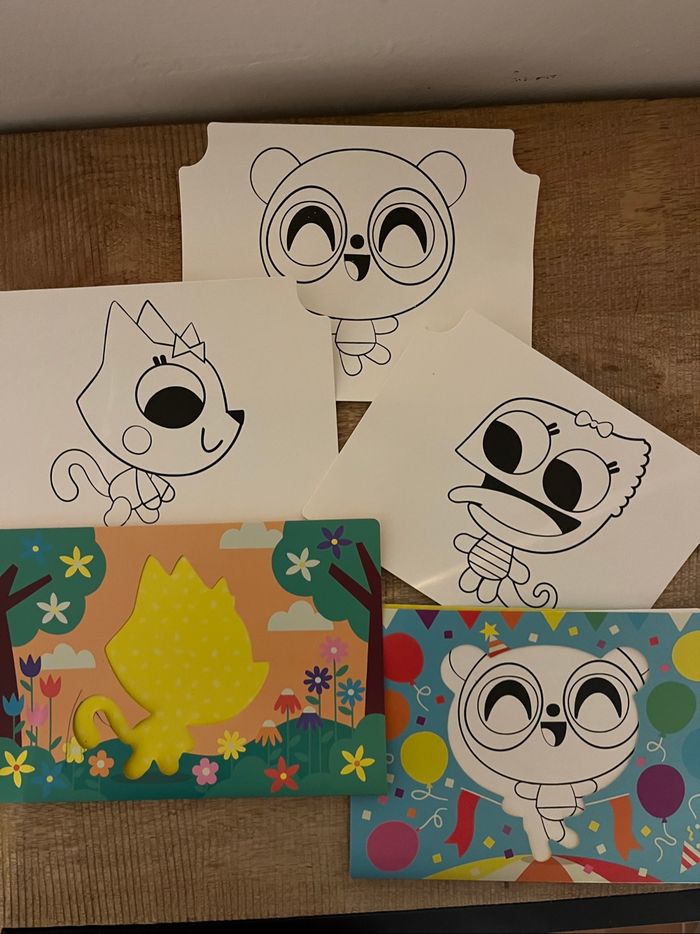 Lot d’activités dessins pour enfant - photo numéro 3