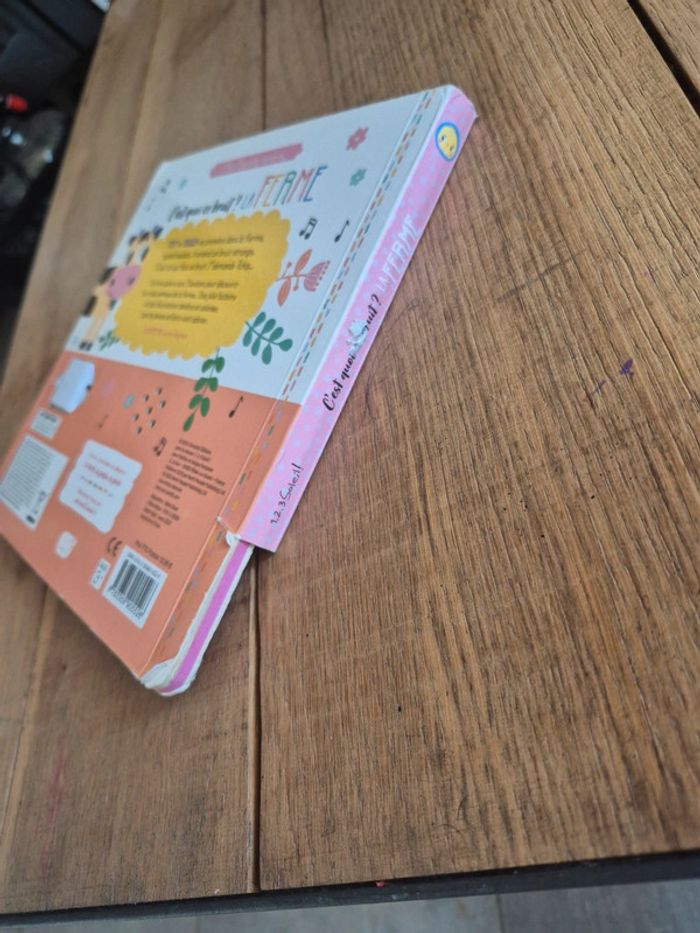 Livre sonore C’est quoi ce bruit ? La ferme / Mon Suishy Sonore / 1,2,3 Soleil 📚🎵 - photo numéro 5