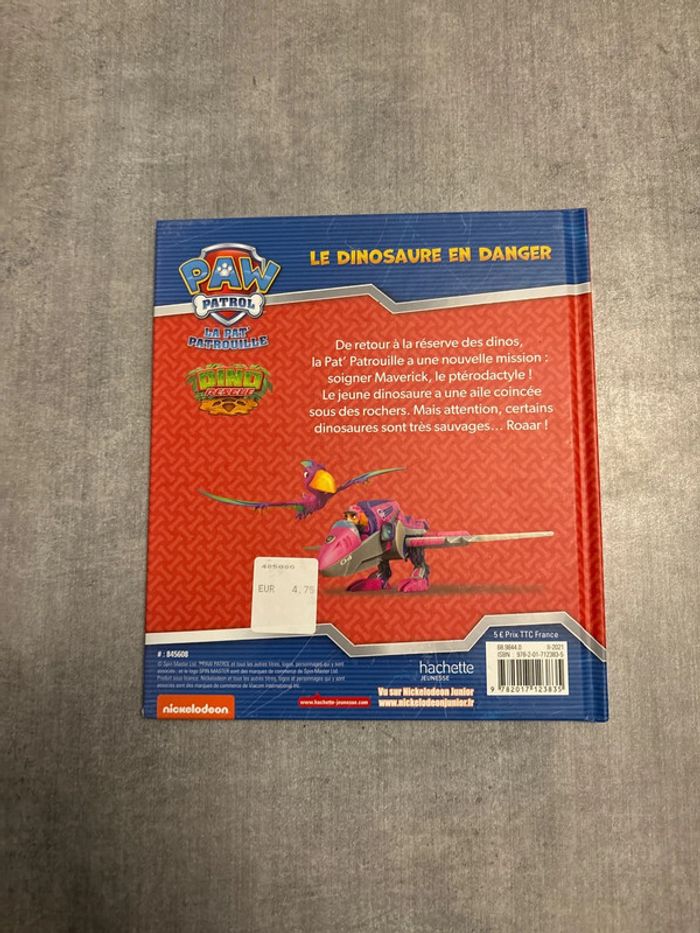 Livre Pat’Patrouille, le dinosaure en danger - photo numéro 4