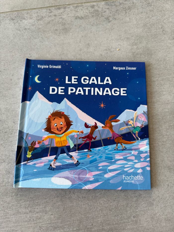 Livre le gala de patinage collection Hachette