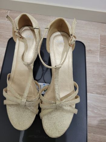 Sandales à Talons compensées T41